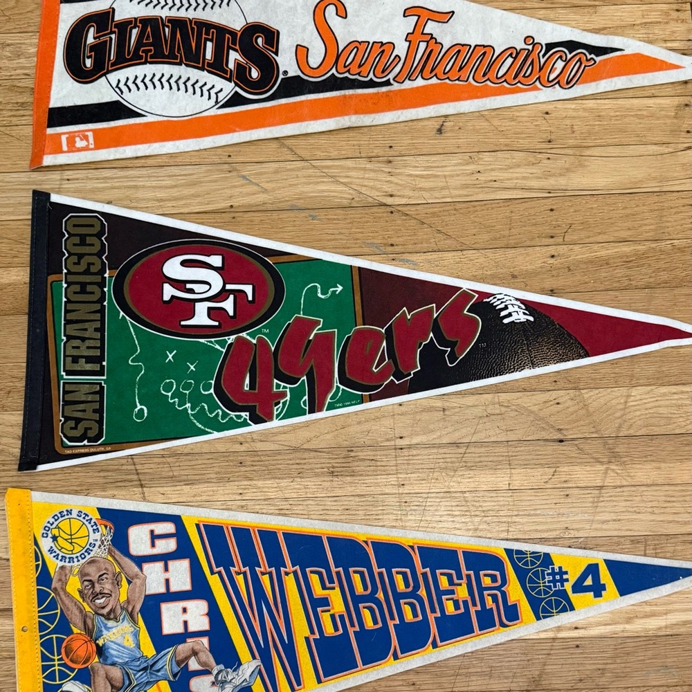 San Francisco Sports Pennant Set